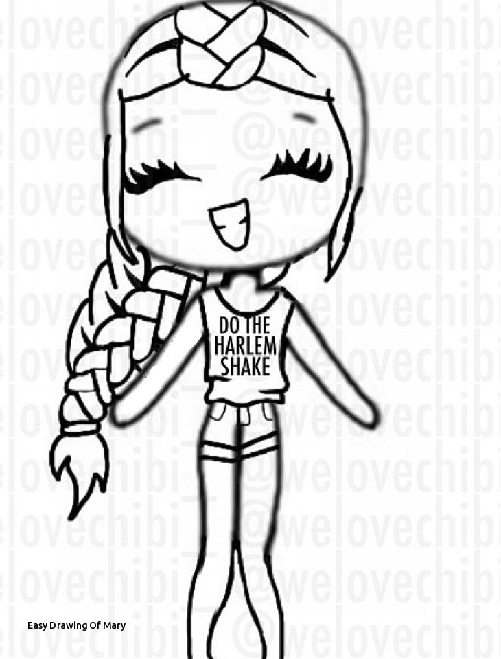 730x960 Easy Drawing Of Mary Best Chibi Images - Mary Drawing