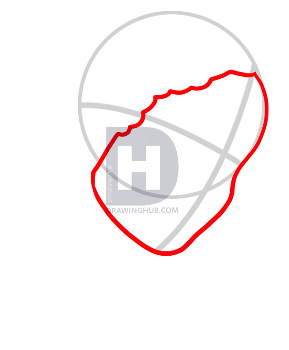 595x720 how to draw mary, virgin mary, step - Mary Drawing