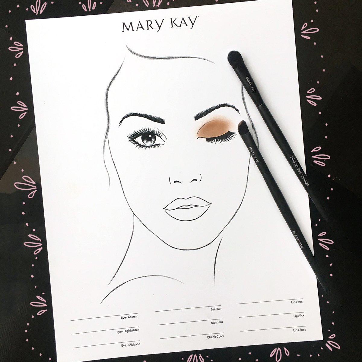 1200x1200 mary kay inc on twitter the secret to the perfectly blended - Mary Kay Drawing