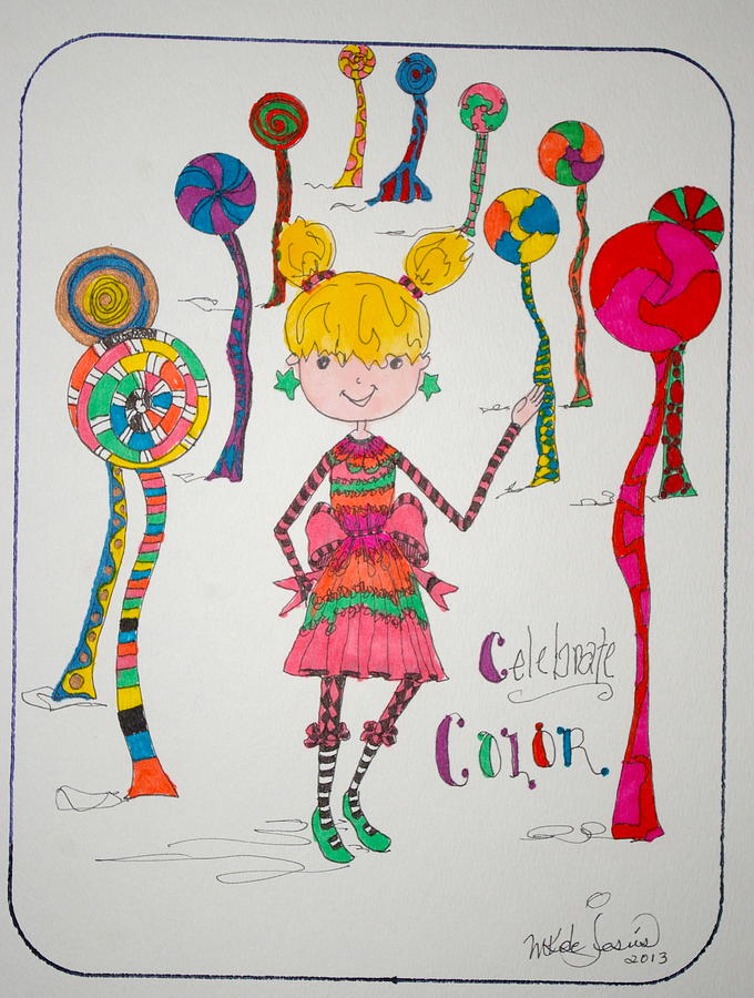 680x900 celebrating color drawing - Mary Kay Drawing