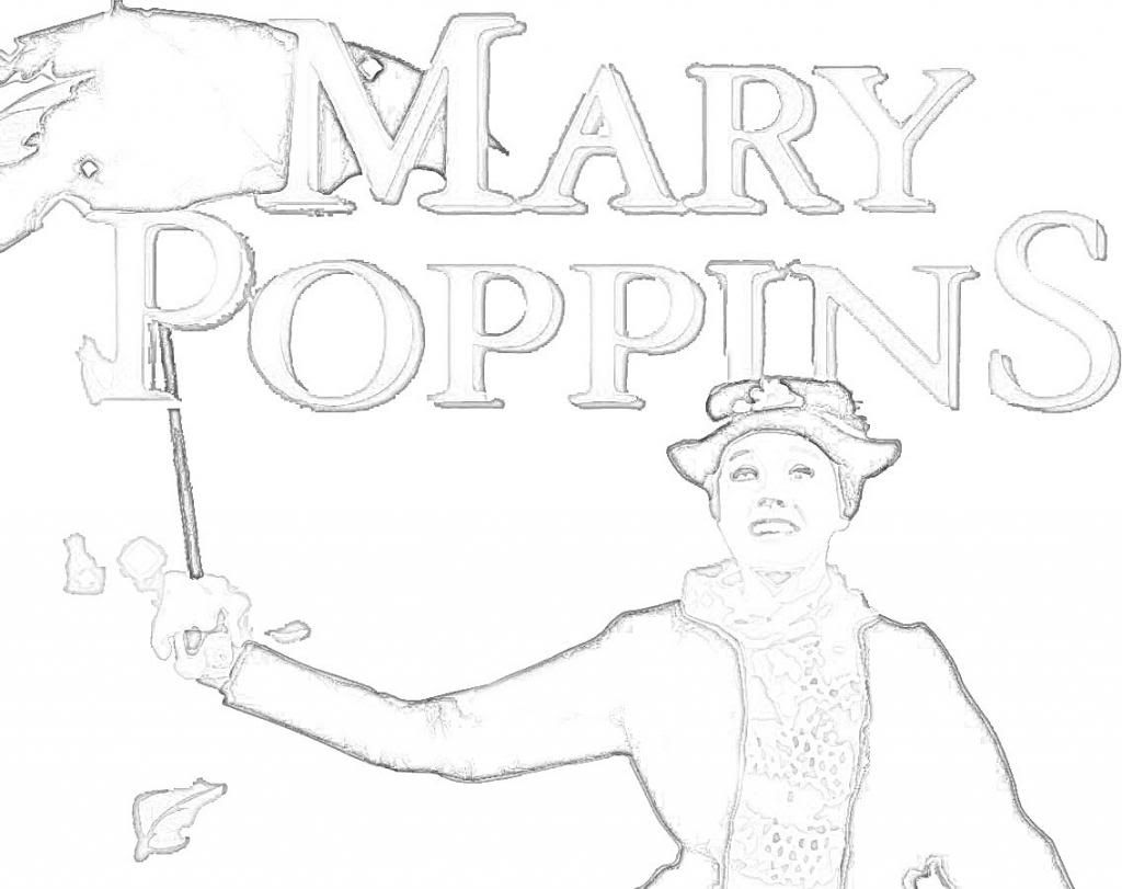 Mary Poppins Drawing