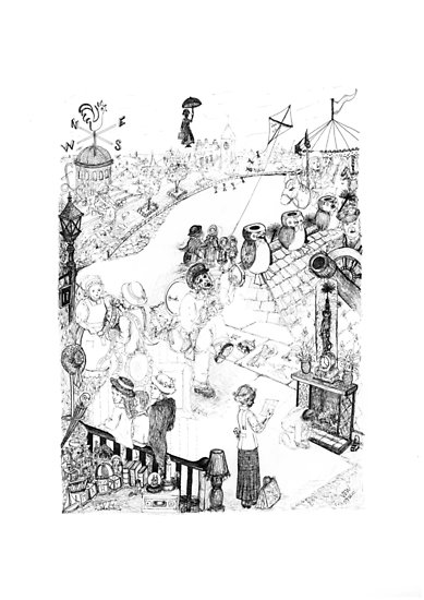 389x550 mary poppins - Mary Poppins Drawing