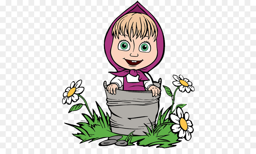 900x540 Drawing, Cartoon, Illustration, Transparent Png Image Clipart - Masha Drawing