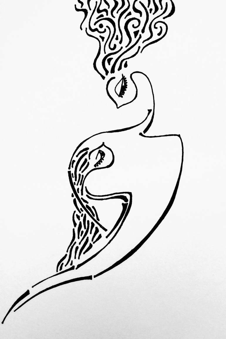 770x1155 Two Drawing - Masha Drawing