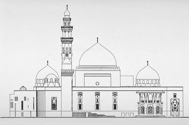 640x424 masjid image drawing drawing skill - Masjid Drawing