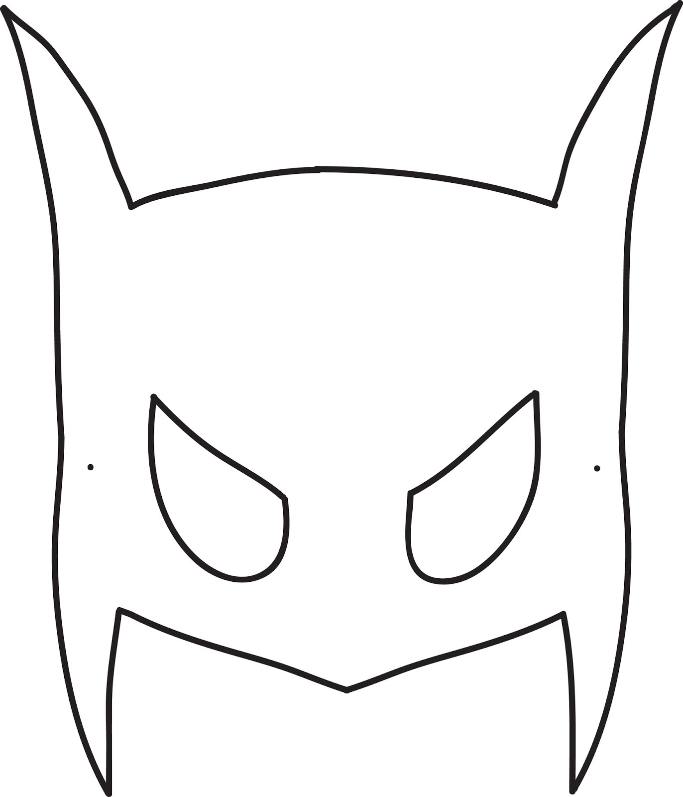 1372x1600 bandit drawing easy for free download - Mask Drawing Easy