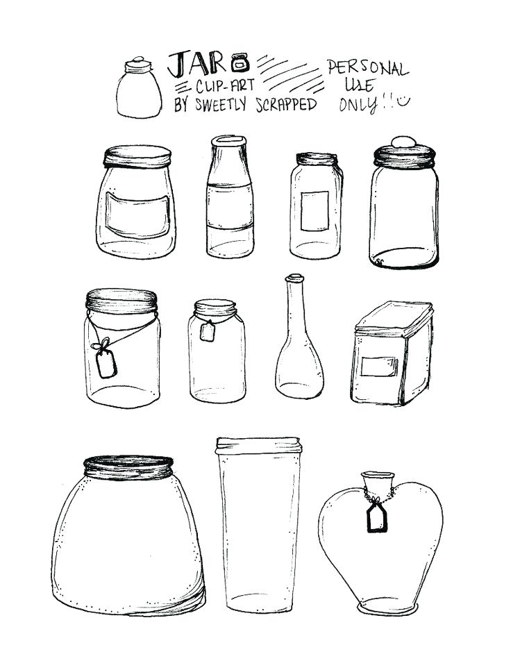 736x952 raffle ticket template free editable drawing tickets printable pdf - Mason Jar Drawing Template