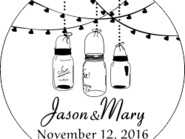 640x480 drawn mason jar line - Mason Jar Line Drawing