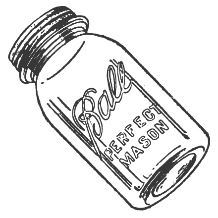 440x440 Bar Drawing Cocktail Huge Freebie! Download For Powerpoint - Mason Jar Line Drawing