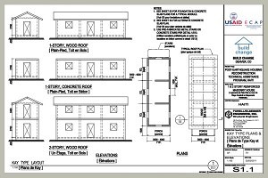 300x200 New Building Build Change - Masonry Drawing