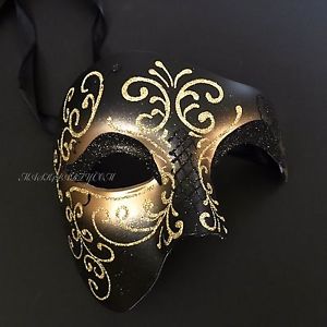 300x300 venetian fantasy glitter drawing male masquerade black gold mask - Masquerade Drawing