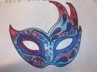 335x250 Masquerade Mask Drawing! - Masquerade Mask Drawing