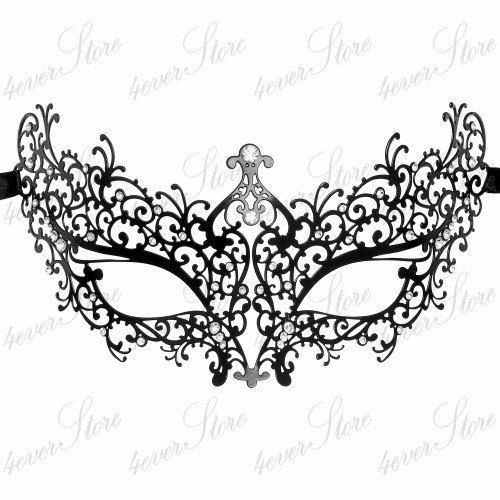 500x500 Masquerade Mask Line Drawing - Masquerade Mask Drawing