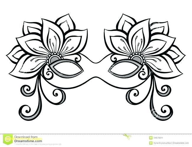 650x500 Masquerade Masks Drawing At Getdrawings Com Free For Personal Use - Masquerade Mask Drawing