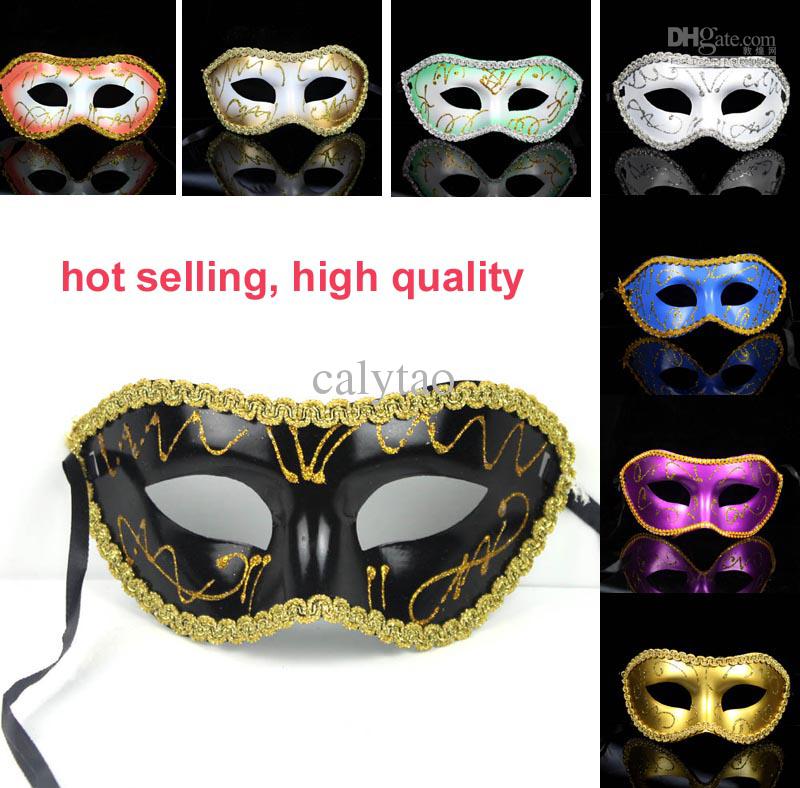 800x788 On Sale Party Masks Half Face Venetian Masquerade Mask Hand - Masquerade Mask Drawing