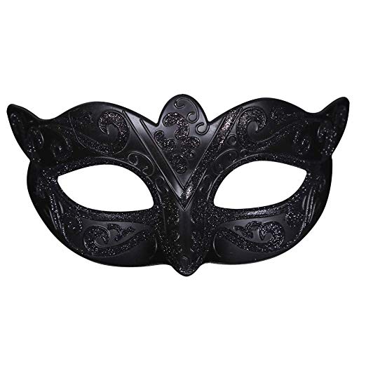 522x522 Duolaimeng Coloured Drawing Half Face Mask - Masquerade Mask Drawing
