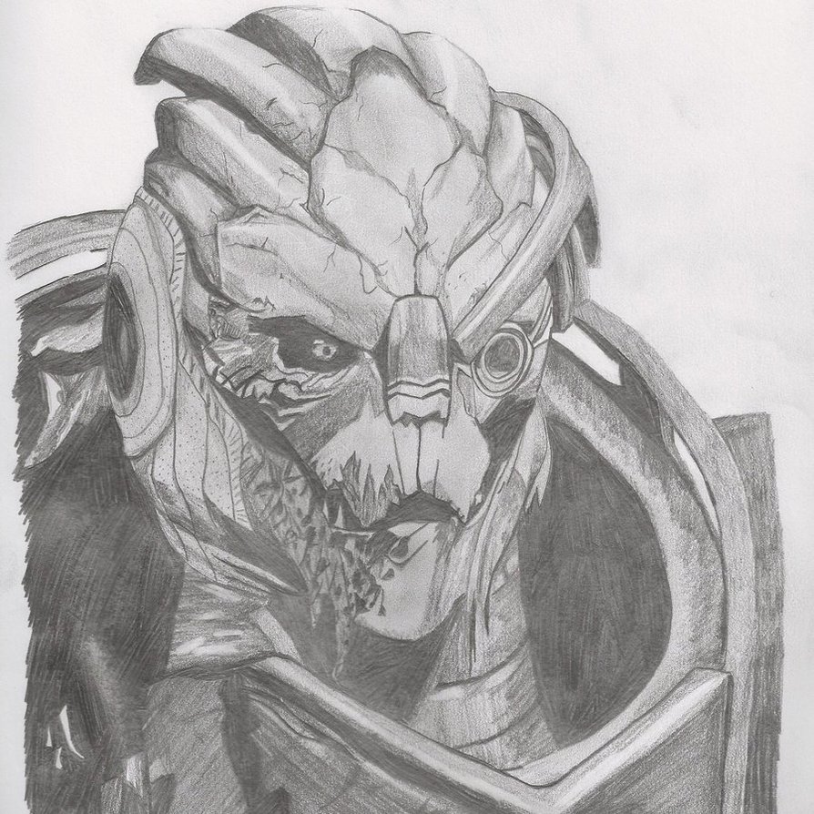 Mass Effect Sketch At Explore Collection Of Mass Effect Sketch 