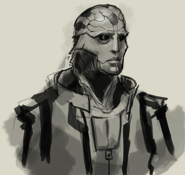600x566 how to draw thane mass effect - Mass Effect Drawings