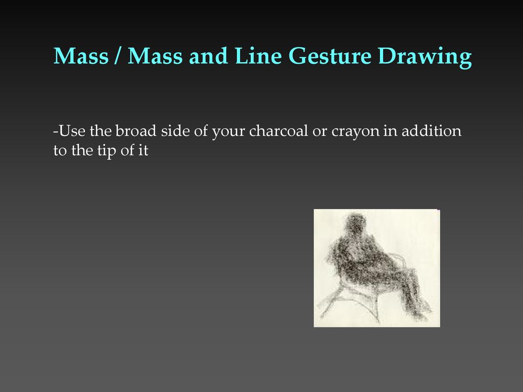 mass gesture drawing