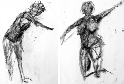 422x286 Online Gesture Drawings Lesson - Mass Gesture Drawing