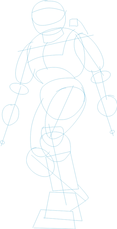 400x781 How To Draw Master Chief From Halo In Step - Master Chief Drawing