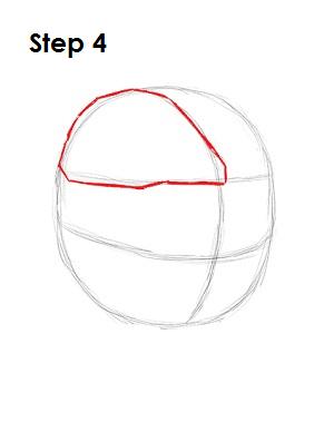 300x388 How To Draw Master Chief - Master Chief Helmet Drawing