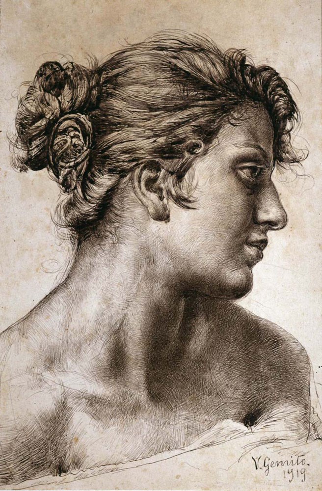 656x1000 Master Drawings London Vincenzo Gemito Drawings Trinity Fine - Master Drawings