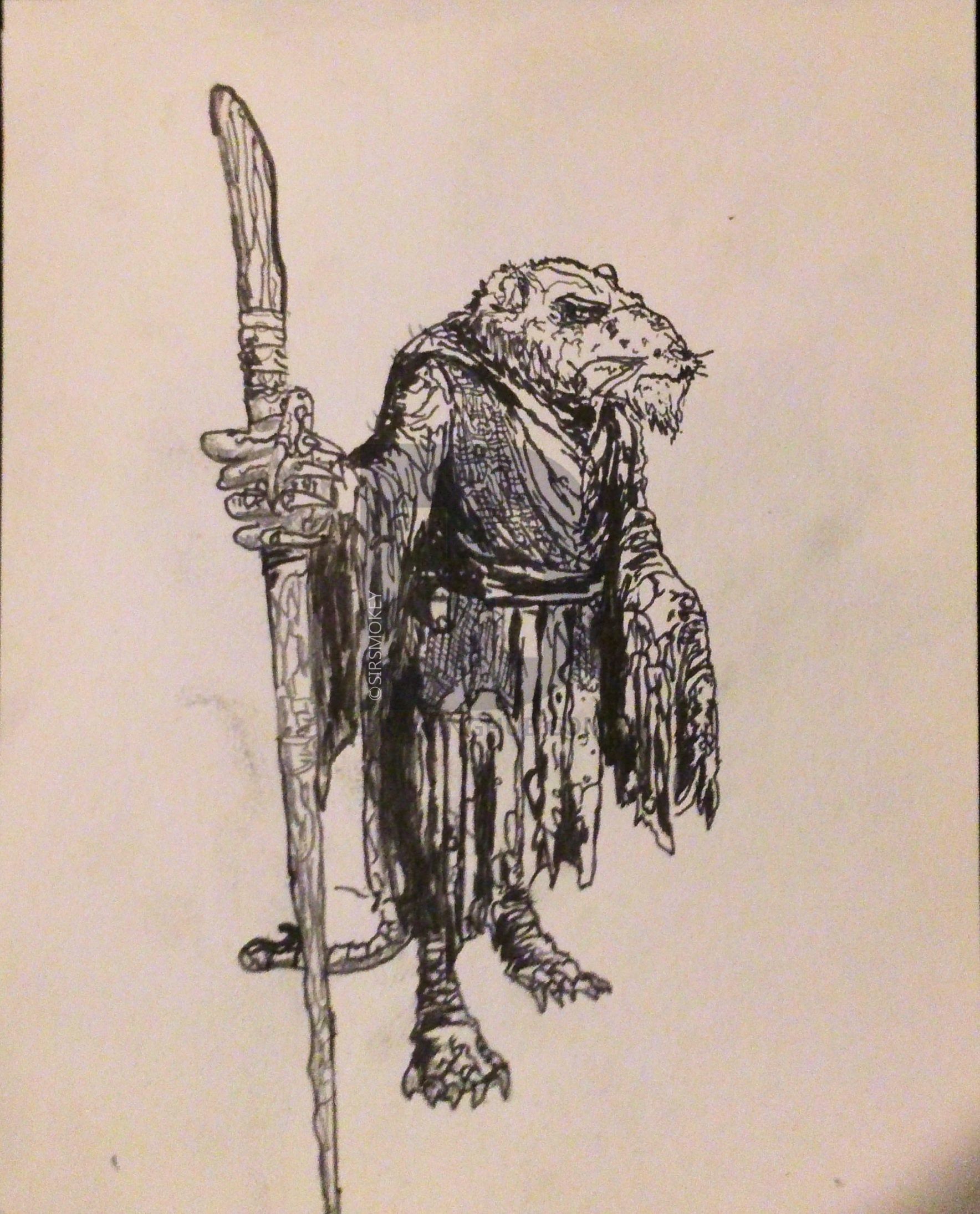 1768x2189 master splinter - Master Splinter Drawing