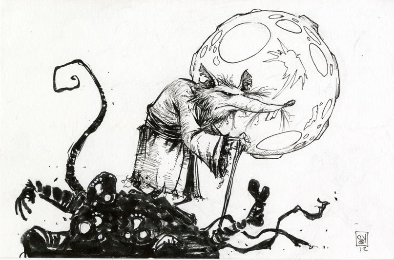 807x534 master splinter - Master Splinter Drawing