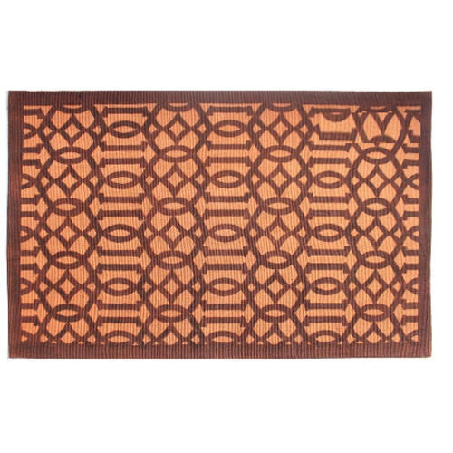 500x500 jute drawing room door mat, rs square meter, babu coir works - Mat Drawing