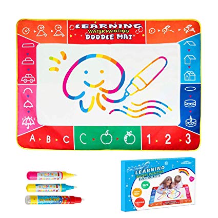 425x425 monion aqua drawing doodle mat, x large magic - Mat Drawing