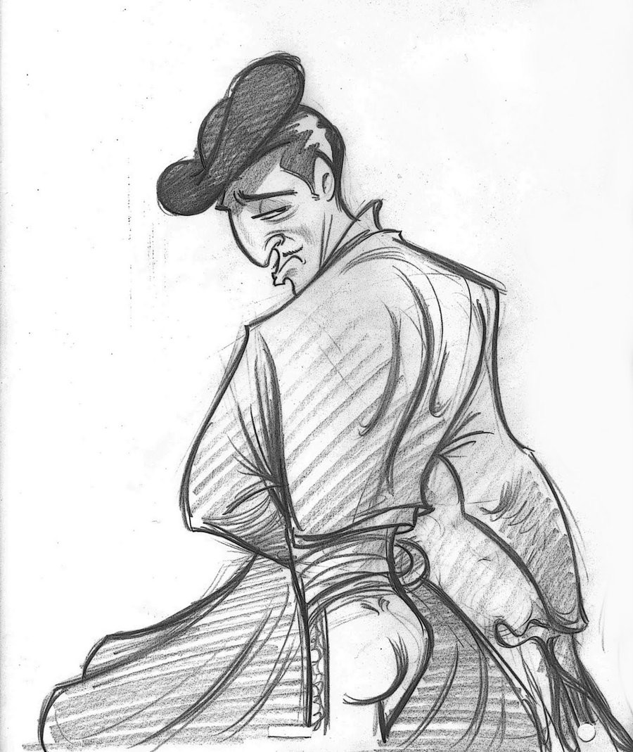 900x1069 Artstation - Matador Drawing