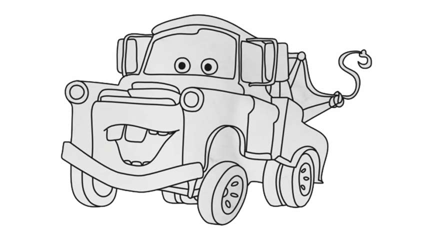 Mater Drawing at PaintingValley.com | Explore collection of Mater Drawing