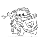 150x150 learn how to draw tow mater from cars - Mater Drawing