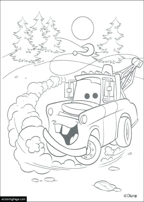 463x650 cars mater coloring pages colouring for pretty draw tow sheets - Mater Drawing