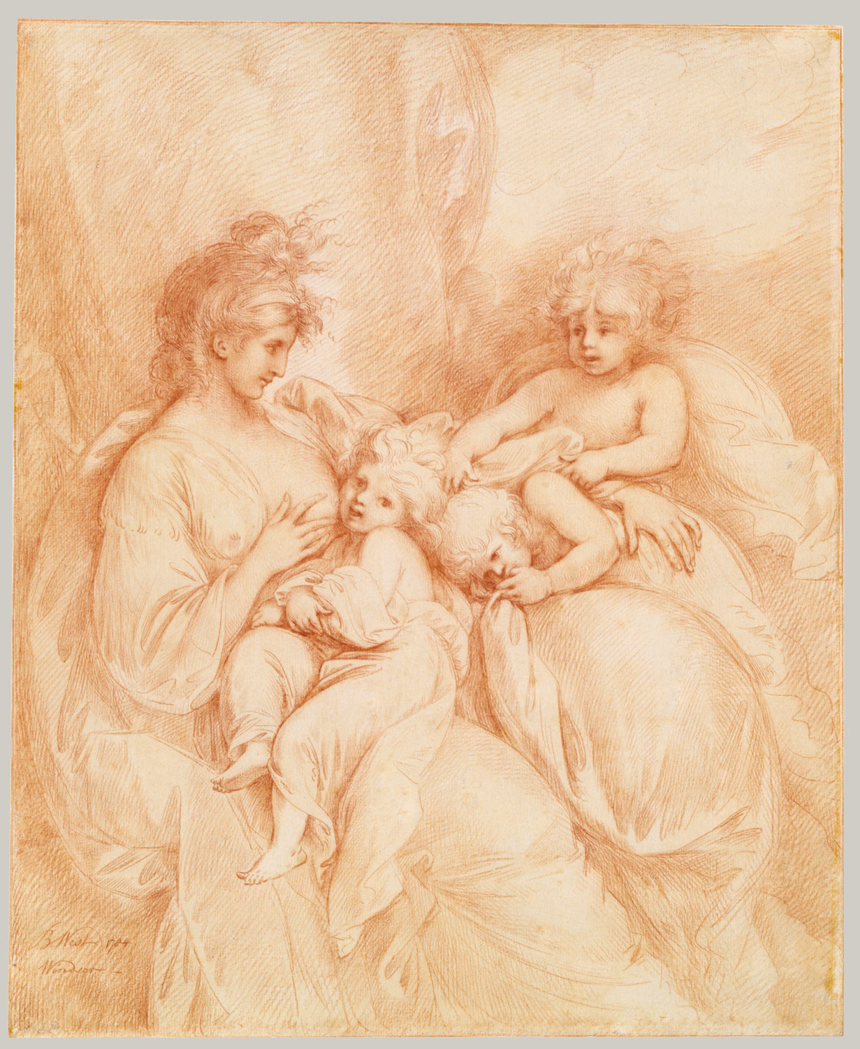 1231x1500 maternity benjamin west work of art heilbrunn - Maternity Drawings