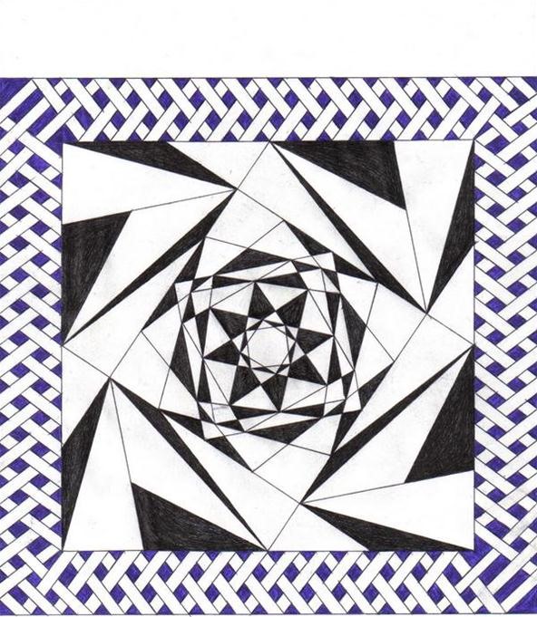 592x681 my drawings and a newfound sense of math craft - Math Drawings