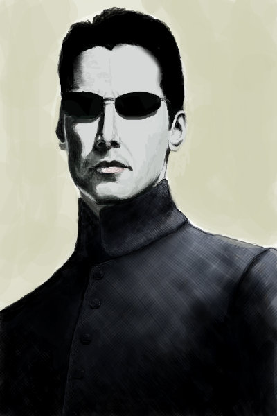 400x600 Matrix A Celebritys Speedpaint Drawing - Matrix Drawing