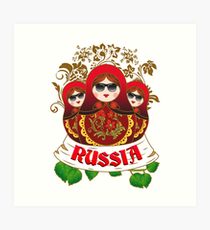 210x230 matryoshka drawing art prints redbubble - Matryoshka Drawing