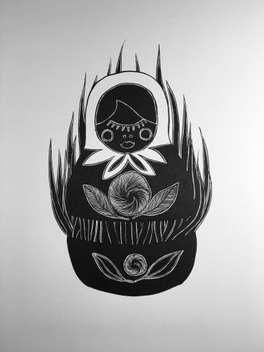 375x500 matryoshka drawing - Matryoshka Drawing