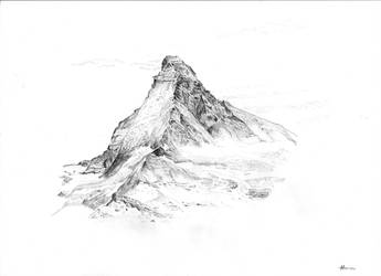 345x250 Matterhorn - Matterhorn Drawing