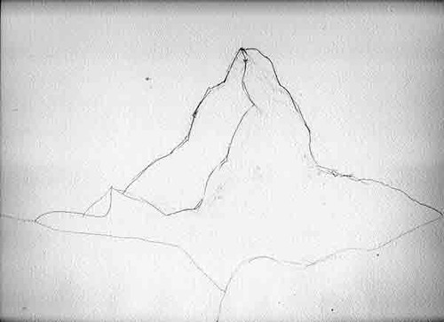 500x363 Elaine Magliacane Journal Matterhorn - Matterhorn Drawing