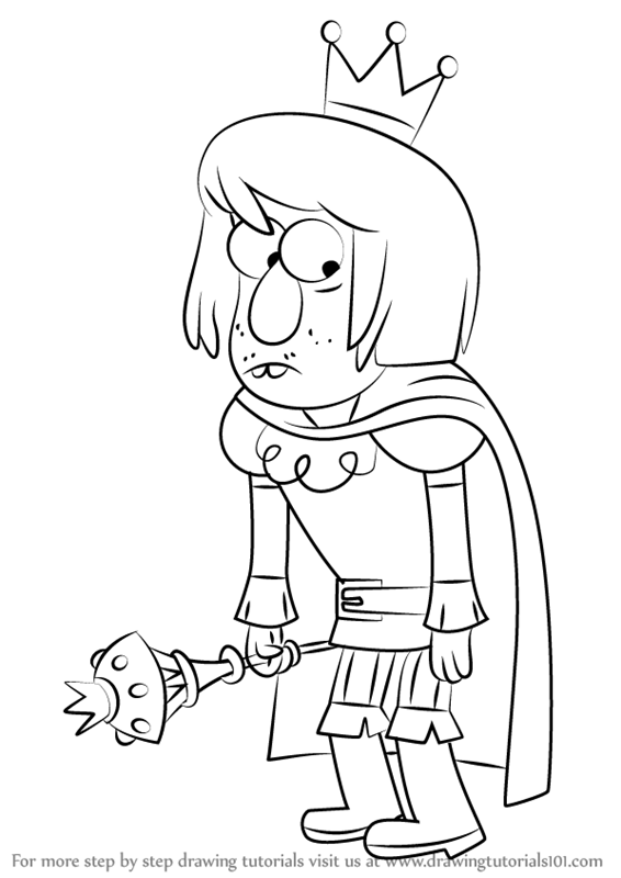 566x800 Learn How To Draw Mattress King From Gravity Falls - Mattress Drawing