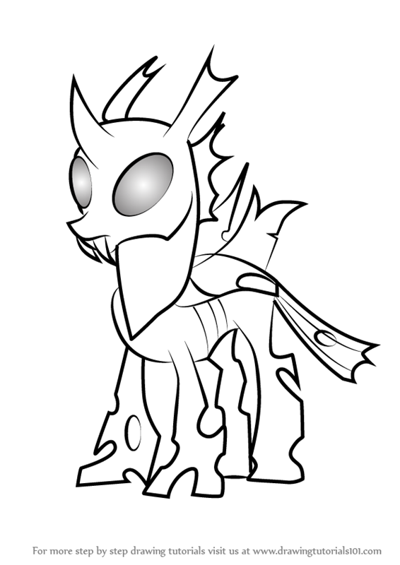 566x800 learn how to draw thorax mature from my little pony - Mature Drawing
