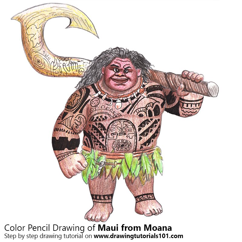 Maui Drawing at PaintingValley.com | Explore collection of Maui Drawing