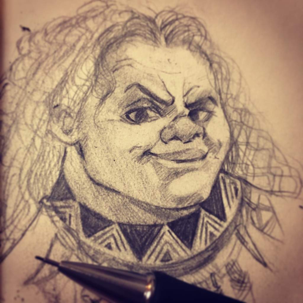 1024x1024 quick maui drawing art amino - Maui Drawing