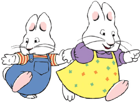 455x337 how to draw max and ruby from max and ruby with easy step - Max And Ruby Drawing