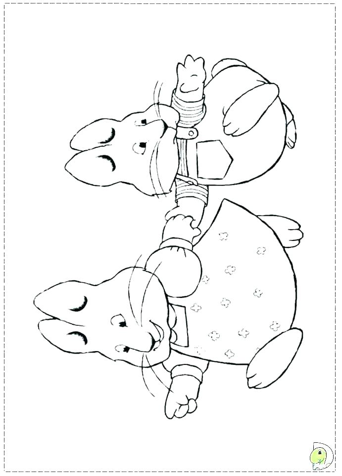 691x960 magnificient max and ruby coloring pages great max ruby - Max And Ruby Drawing