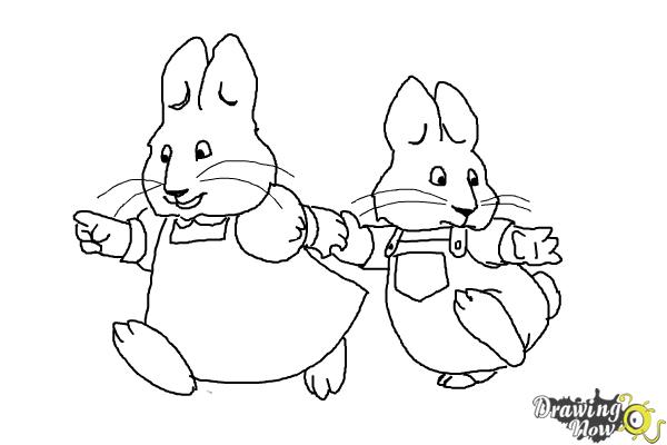 Max And Ruby Drawing At Paintingvalley.com 