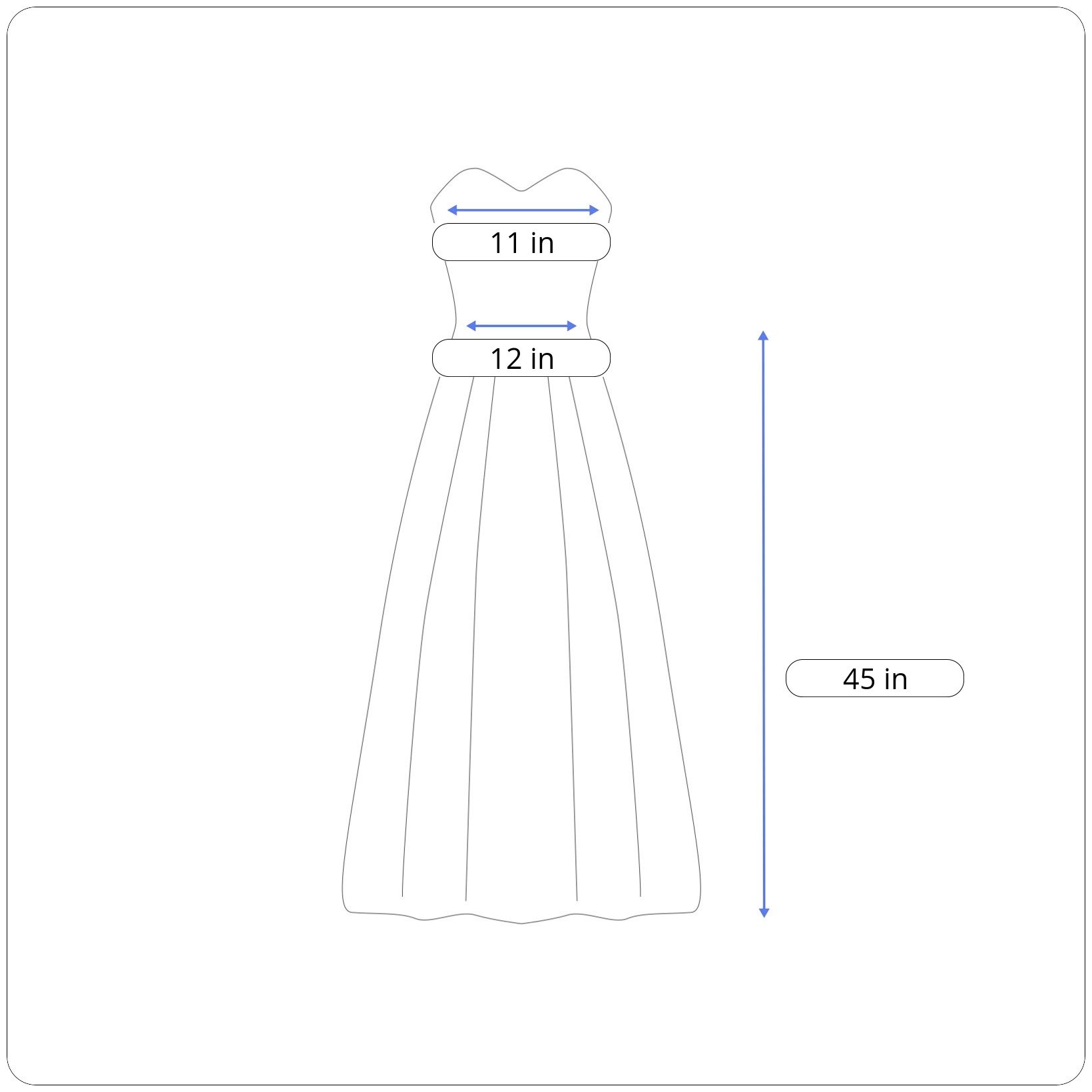 1640x1640 Prairie Maxi Dress - Maxi Dress Drawing